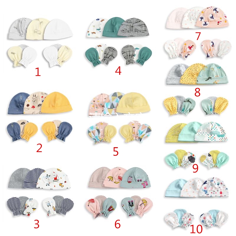 baby hat gloves set