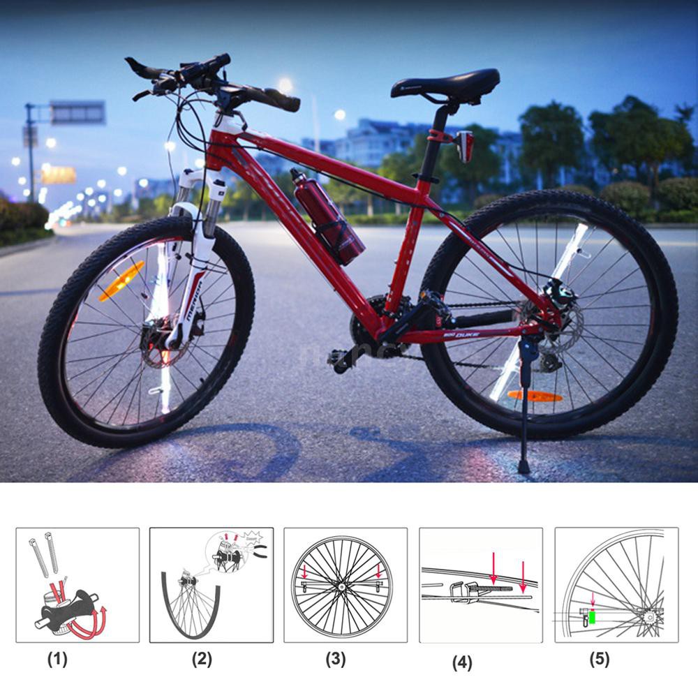 bike wheel color changing light