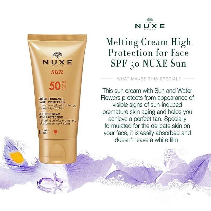 nuxe spf 50 face