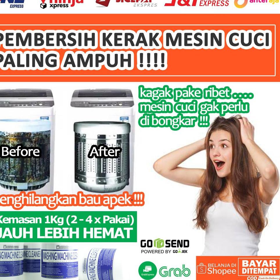 Brandwash Promo 1kg (24X Used) Washing Machine Cleaner Top / Front