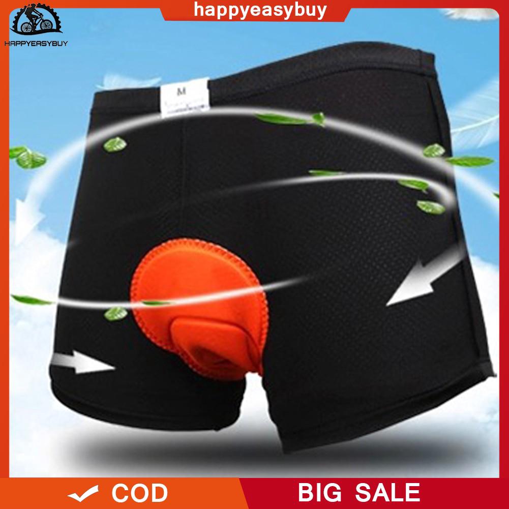 Women Men Cycling Bike Underwear 5D Gel Padded MTB Biking Sponge Pants Shorts 