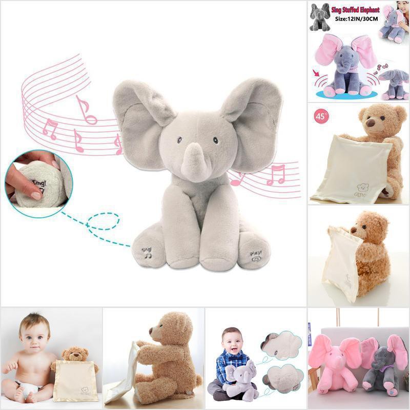 reversible elephant plush