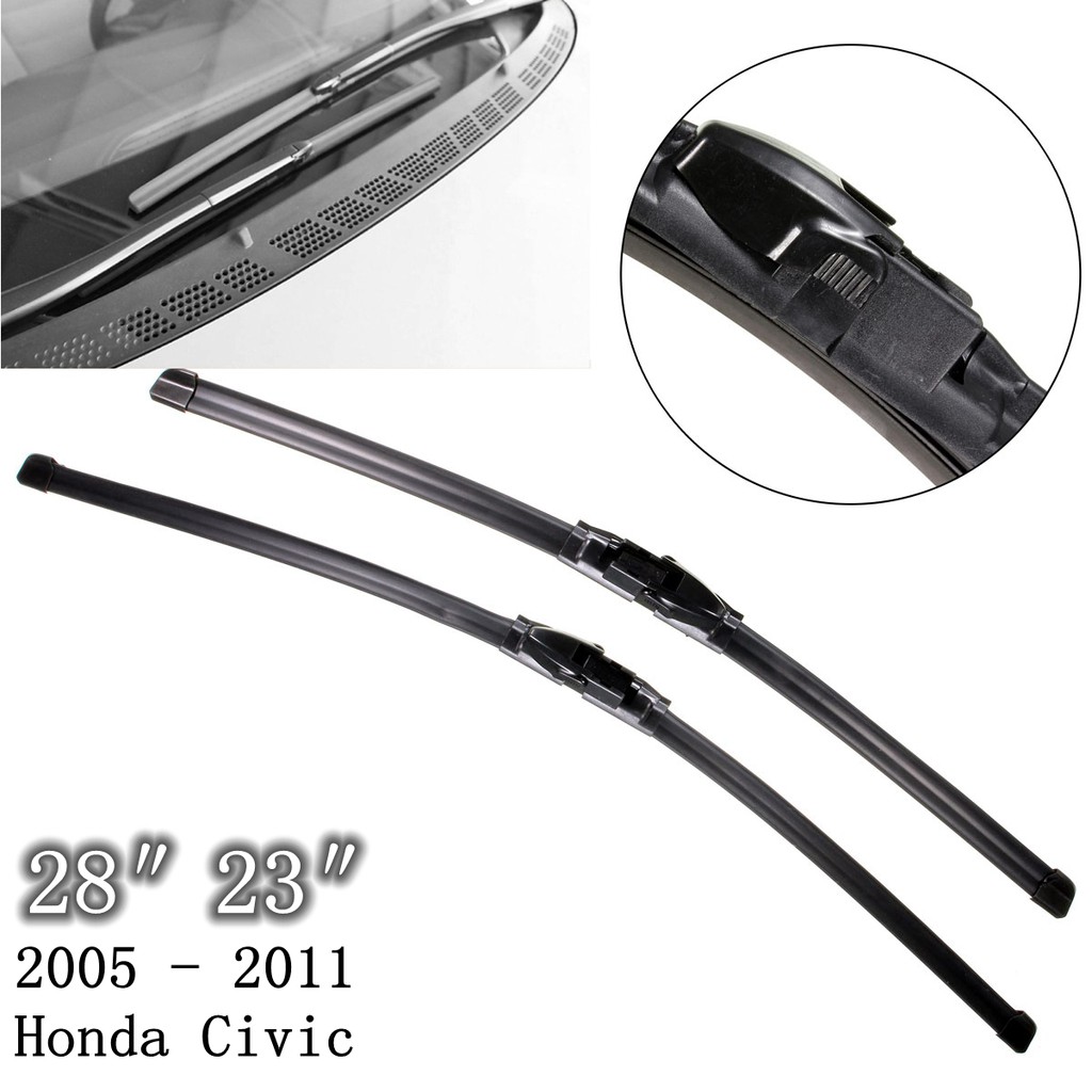 2004 honda civic wiper blade size