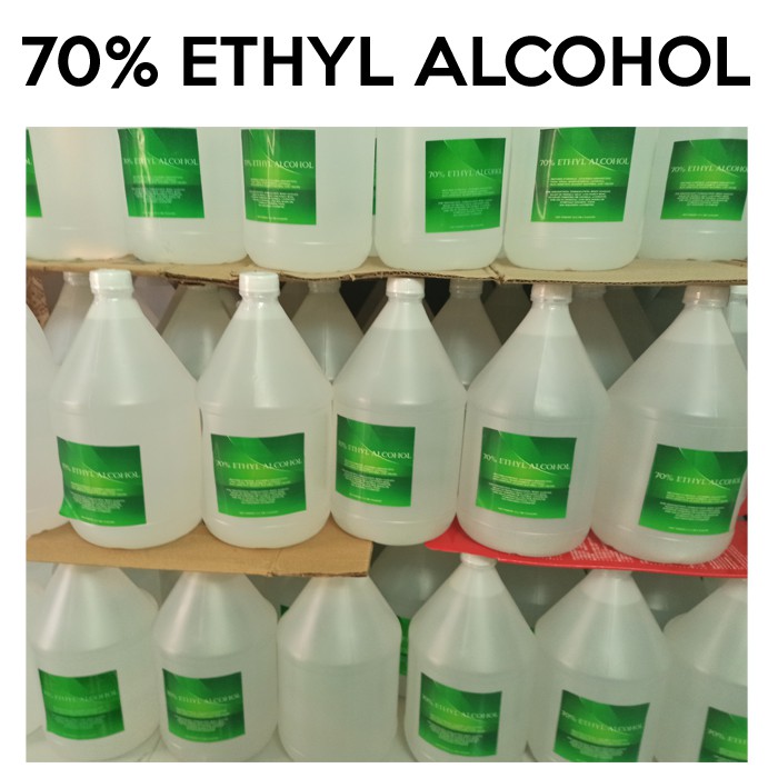 70% Ethyl Alcohol (1 Gallon) | Shopee Philippines