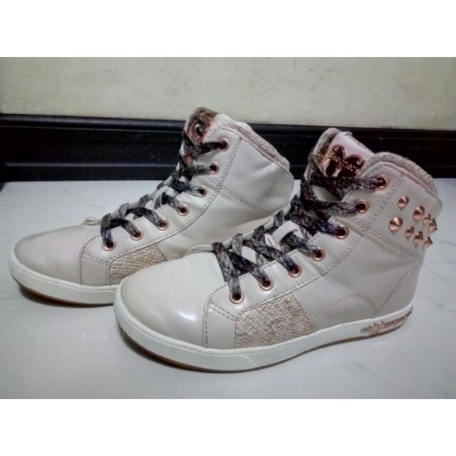 skechers rose gold