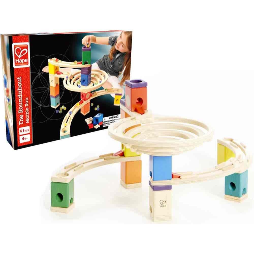 hape roundabout marble run