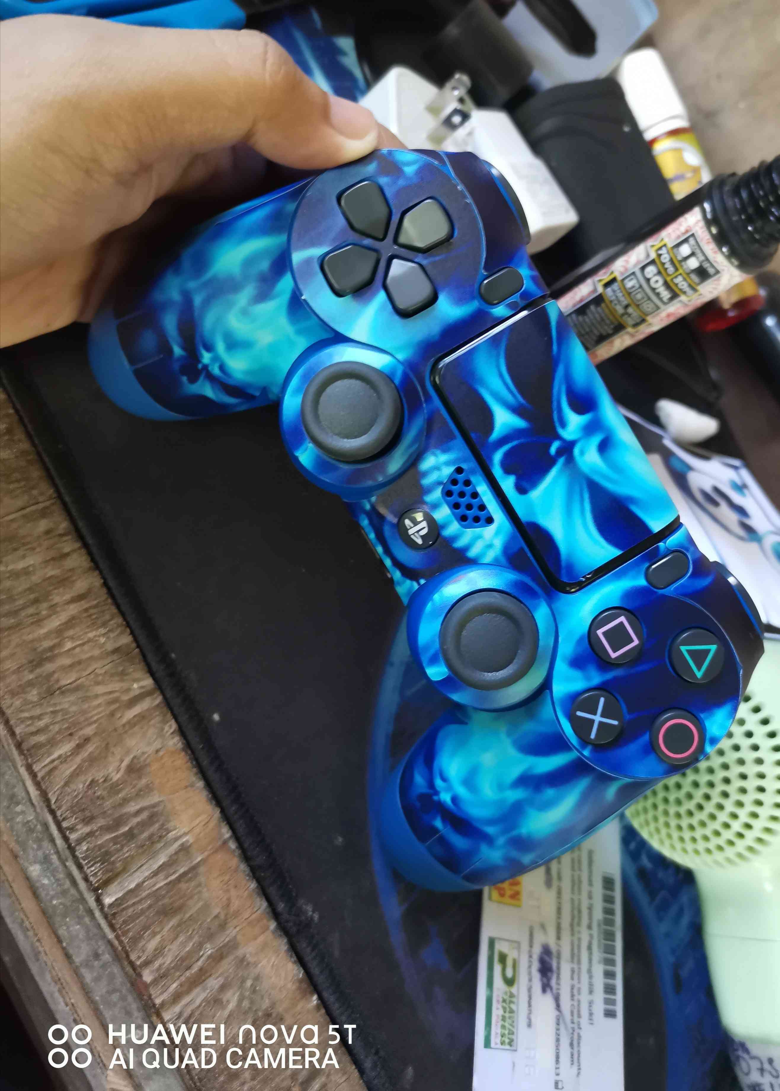 blue fire ps4 controller