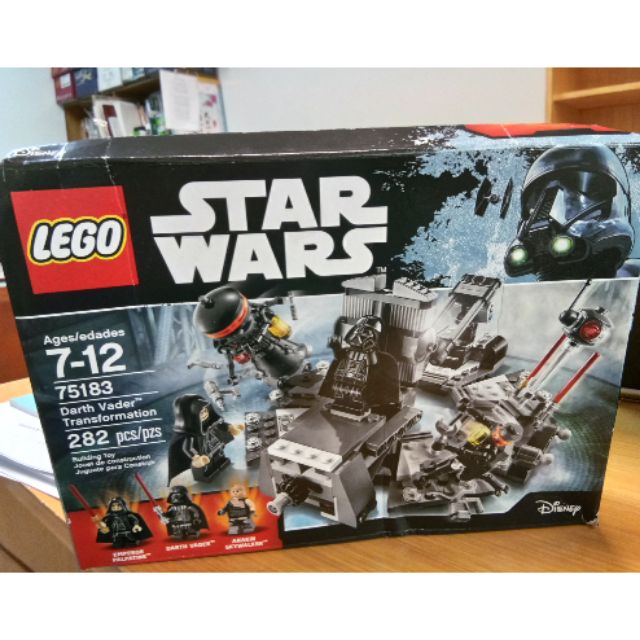 lego star wars darth vader transformation