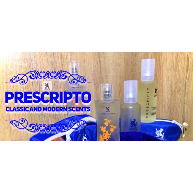 prescripto perfume code