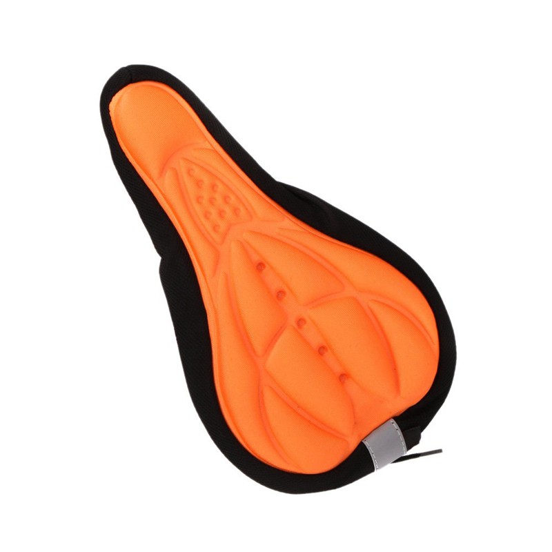 orange bike seat