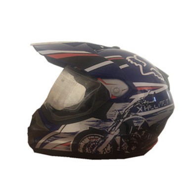 motocross helmet with visor