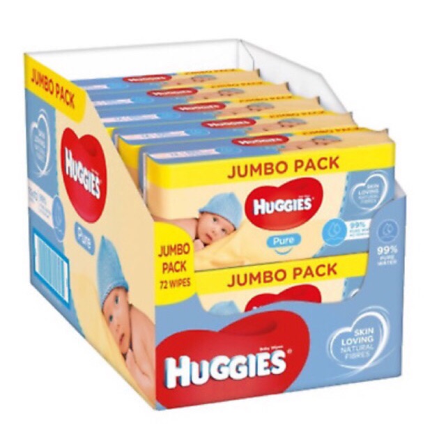 big box of huggies wipes