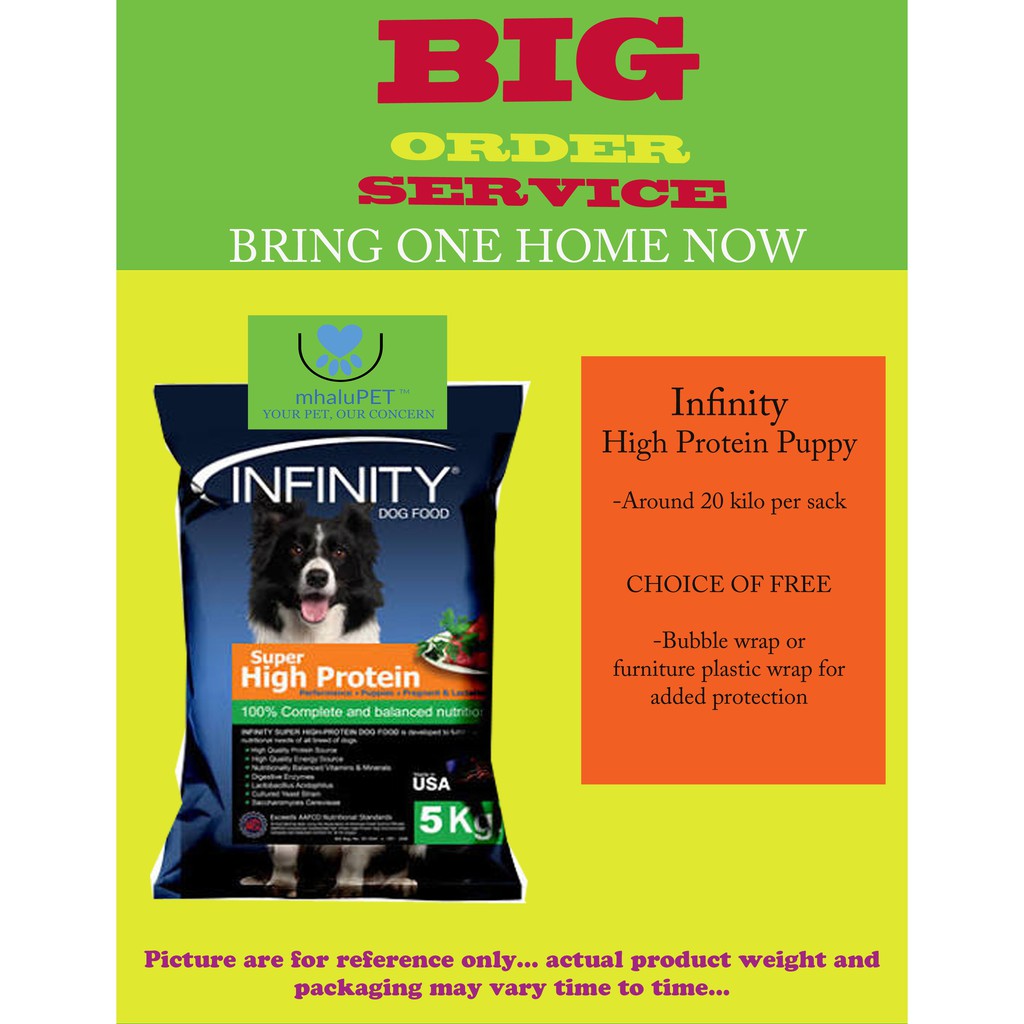 high protein dog food for puppies