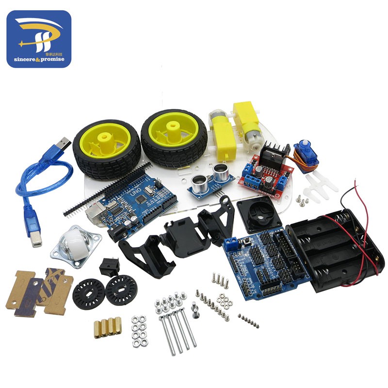 New Avoidance tracking Motor Smart Robot Car Chassis Kit | Shopee