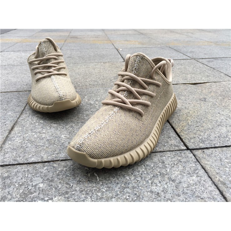 Stock Adidas Yeezy Boost V1 Oxford Tan BASF vintage old Popcorn breathable air cushion sports shoes | Shopee Philippines