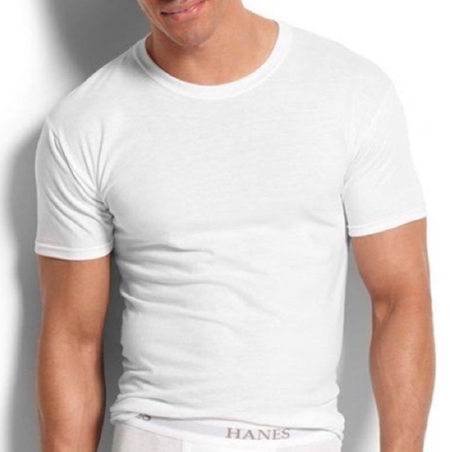 hanes slim fit v neck