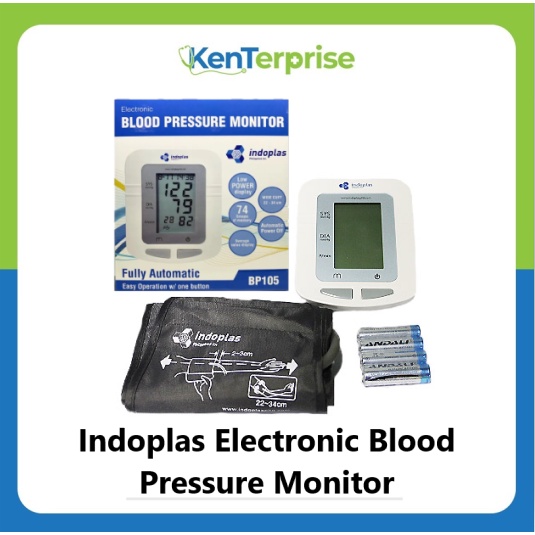 Indoplas Electronic Blood Pressure Monitor Shopee Philippines