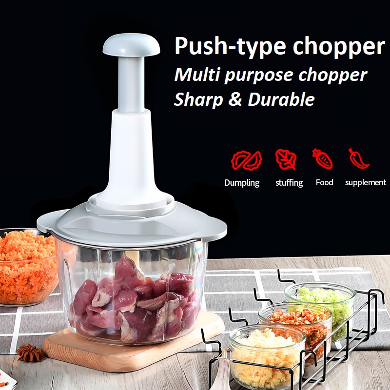 Speed chopper,Blender,Push type chopper Manual Chopper,Vegetable ...