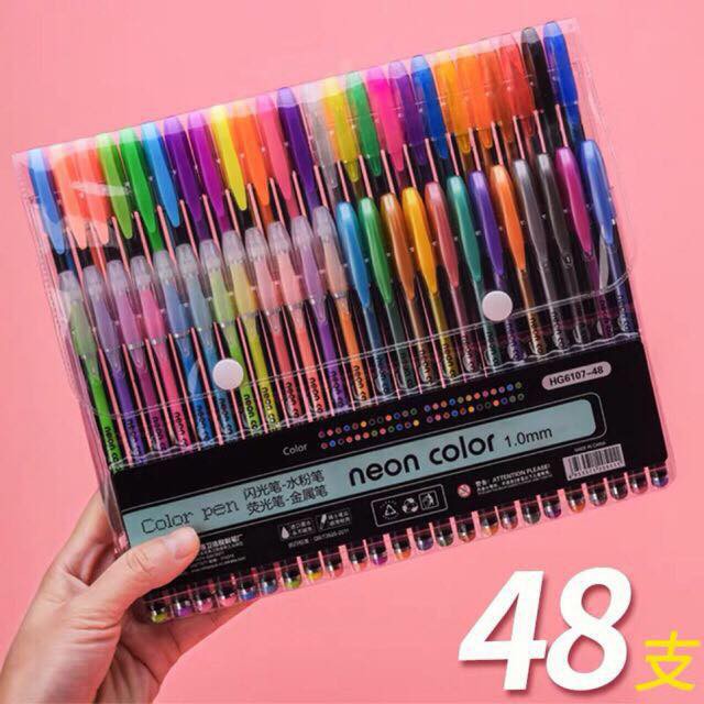 neon colour pens