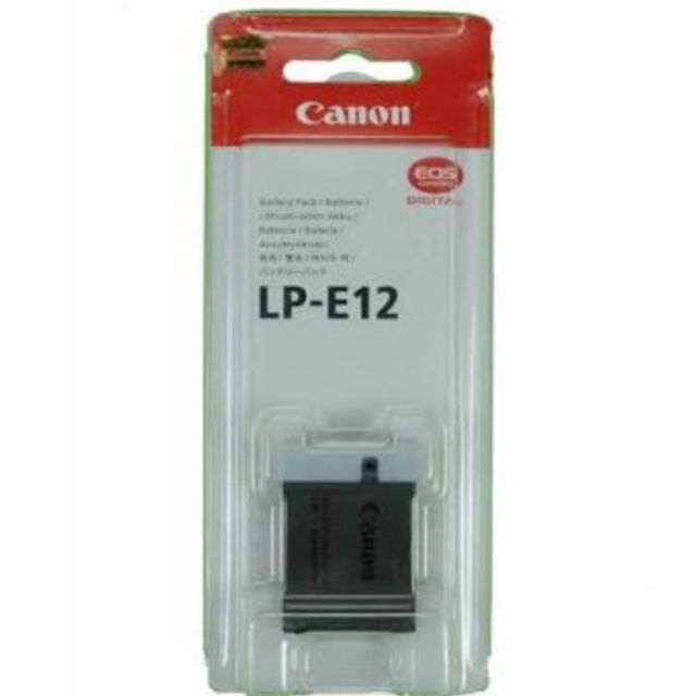 Canon LPE12 LP-E12 Lithium-Ion Rechargeable Battery | Shopee Philippines