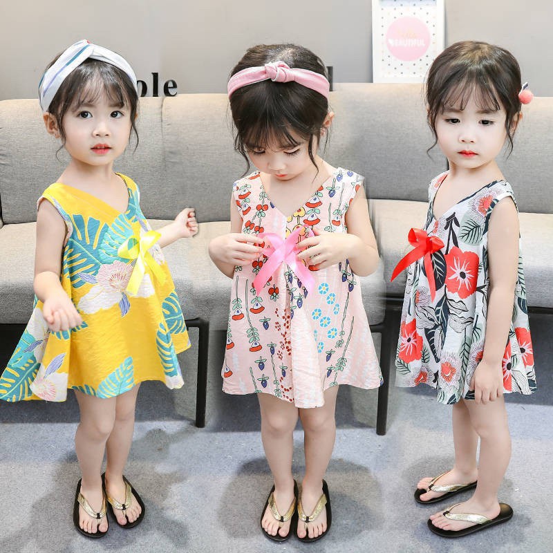 Baby Steps Girls Children Elegant Princess Casual Clothes Dress Fashion ...