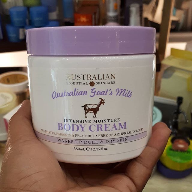 AUSTRALIAN ESSENTIAL SKINCARE Goat's Milk Body Cream Shopee Philippines