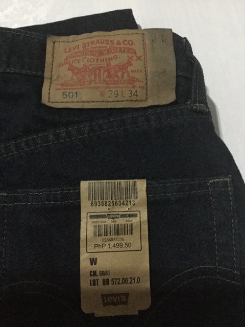 levis 501 lot