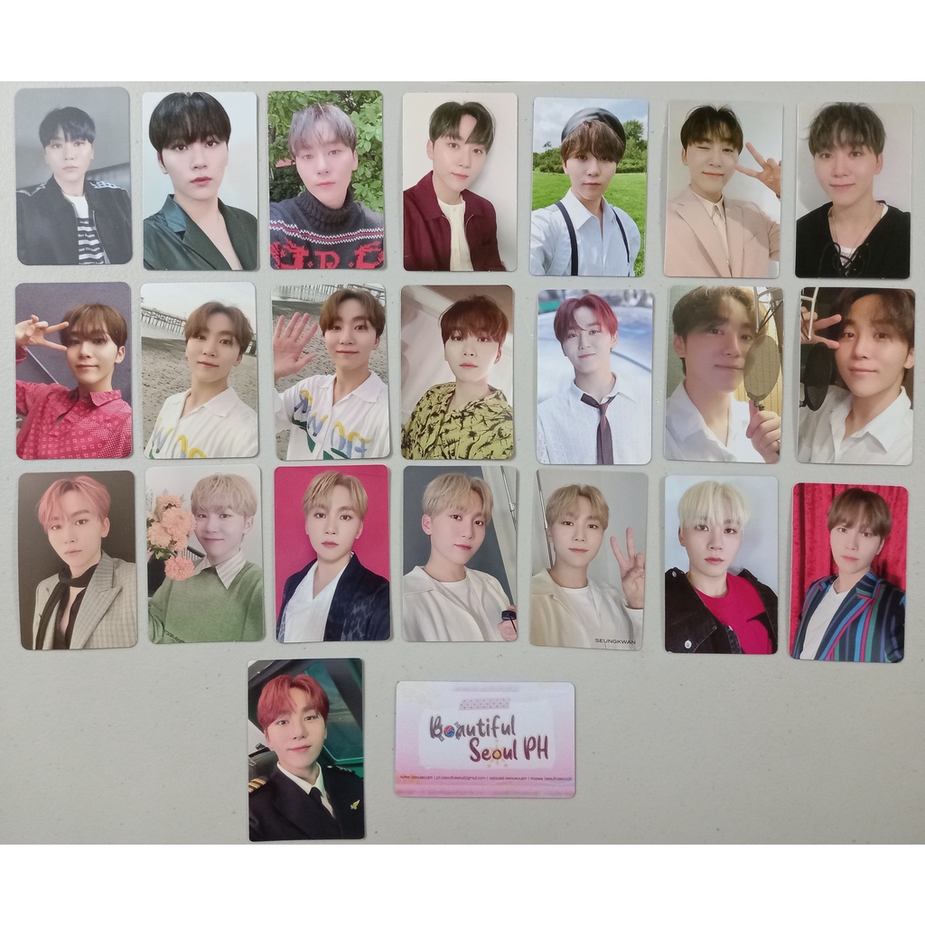 Seventeen Seungkwan Photocard Shopee Philippines