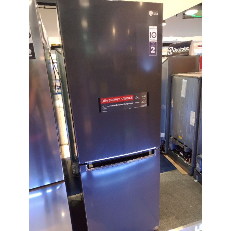 Lg 11 8 Cuft Bottom Freezer Inverter Refrigerator Shopee Philippines