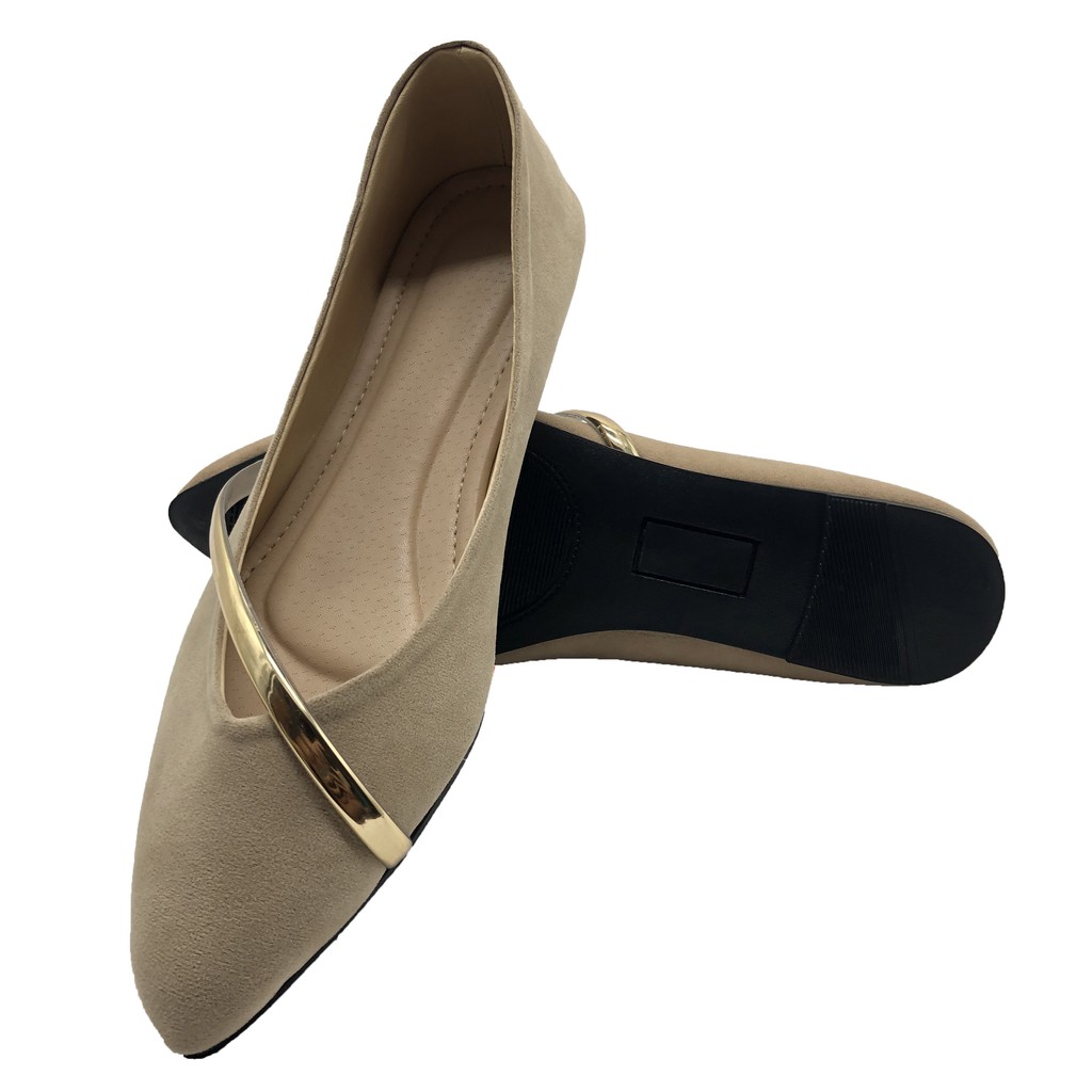 Gawang Pinoy Shoe Pointed Flat Shoes (Pearl) | Shopee Philippines
