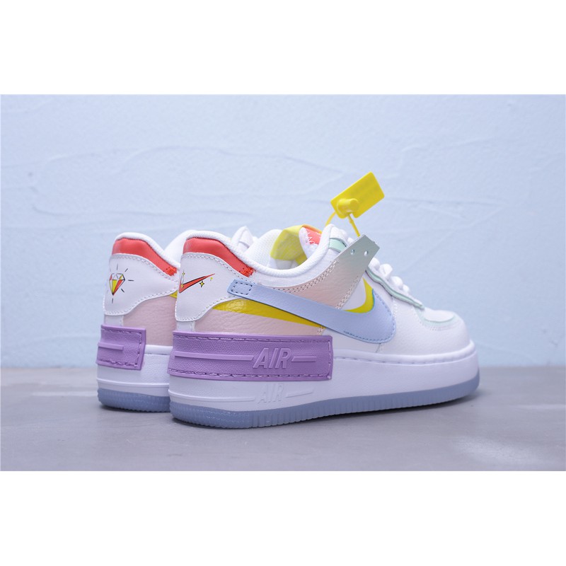 air force 1 shadow white hydrogen blue purple