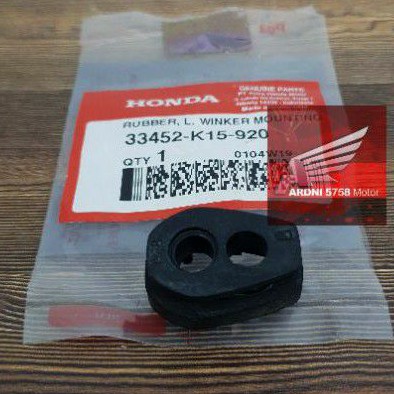 Rubber L Winker Mounting Rubber Turn Signal Sign Ritting Left Cb Cbr 150 R 250 Rr Shopee Philippines