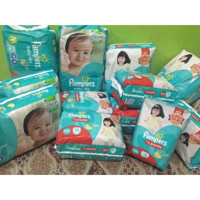 shopee pampers