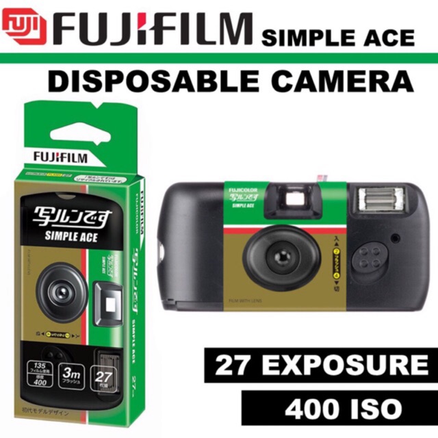 FUJIFILM SIMPLE ACE DISPOSABLE CAMERA Shopee Philippines