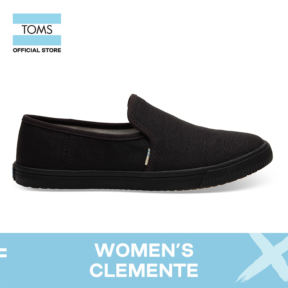 toms black heritage canvas