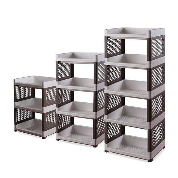Multipurpose Tabitha Plastic Stacking Rack Original Versatile Shelves