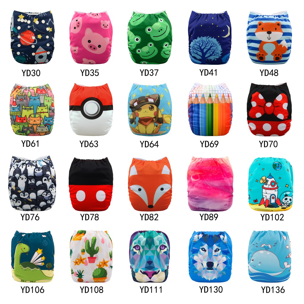 alva newborn cloth diapers