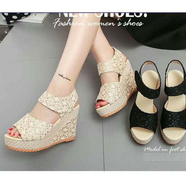 shopee wedge sandals