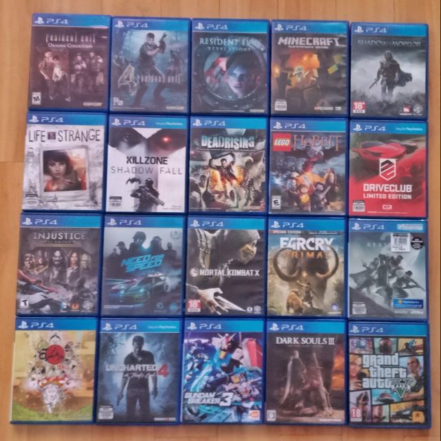 cheap second hand ps4 games
