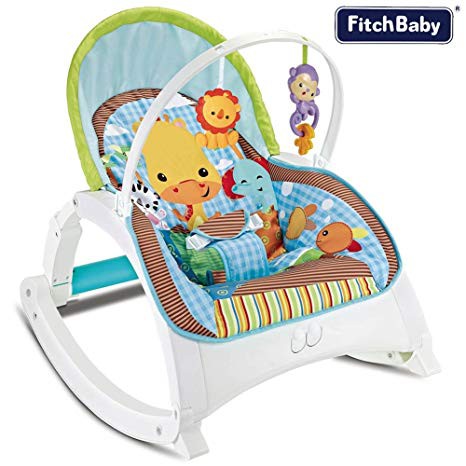 giraffe baby rocker