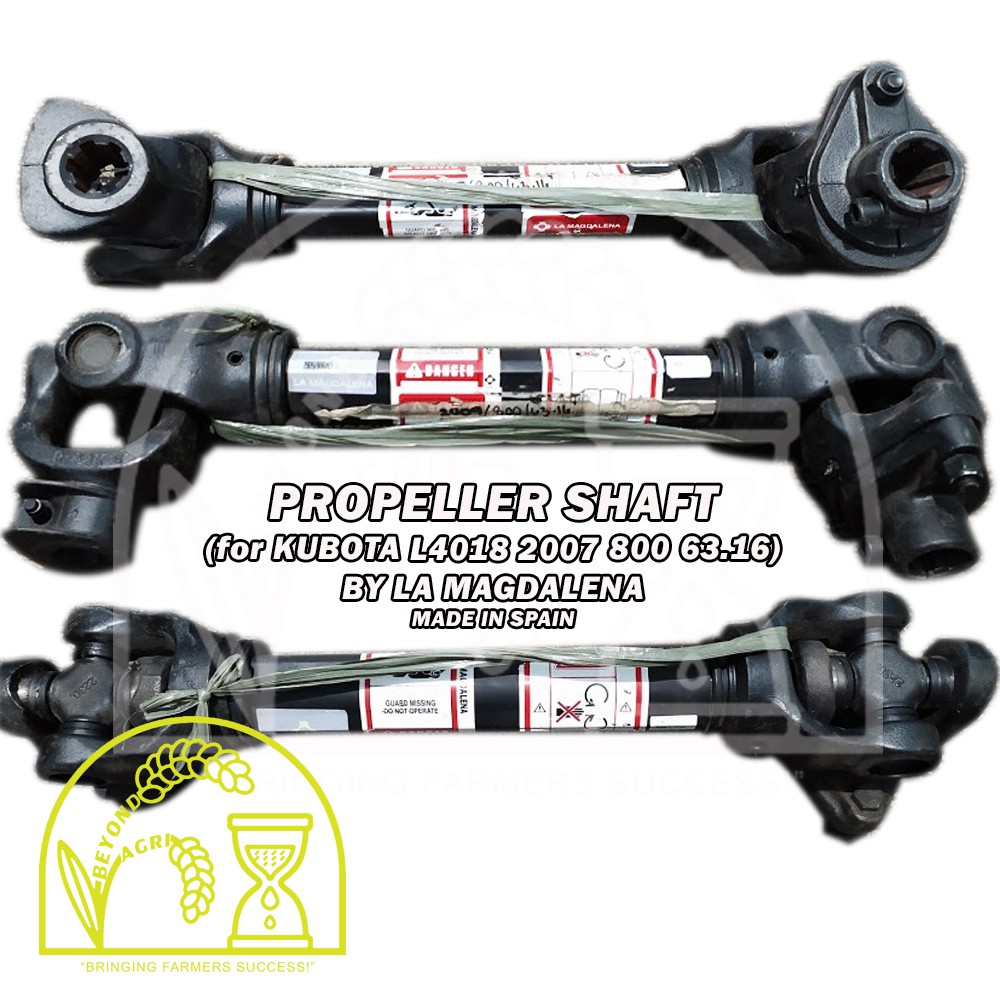 PROPELLER SHAFT for KUBOTA Tractor L4018 L3608 L1802 by LA MAGDALENA Shopee Philippines