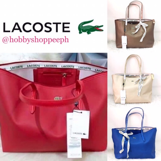 authentic lacoste bag