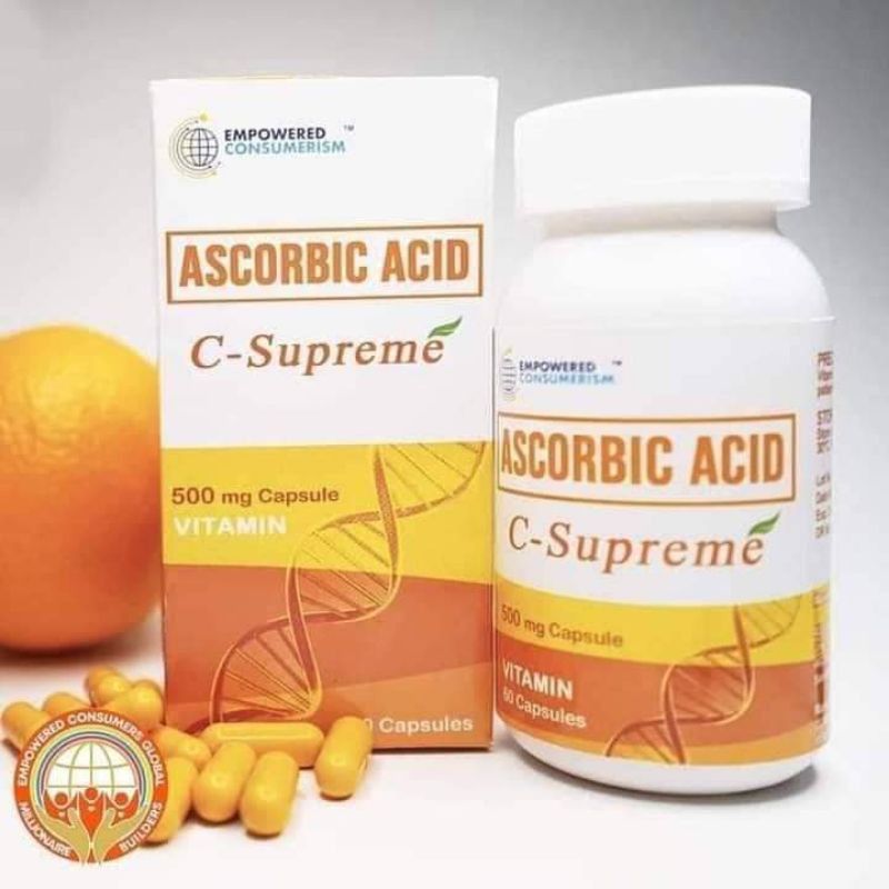 Ascorbic Acid C Supreme Vitamin C 500mg Capsule (60 Capsules