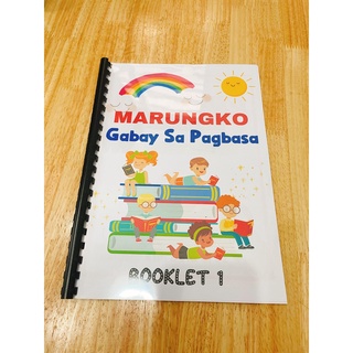 Gabay Sa Pagbasa Marungko Booklet 1-5 Teach Kids To Read In FILIPINO ...