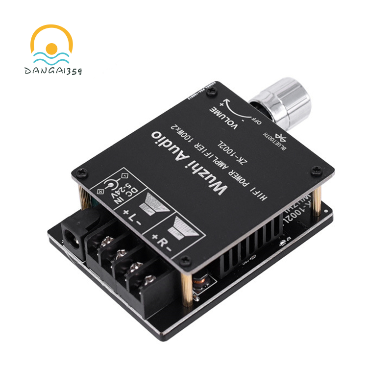 ZK-1002L MINI Bluetooth 5.0 DC 5-24V Wireless Audio Digital Power Amplifier  Stereo Board 100Wx2 Bluetooth Amp Amplifier | Shopee Philippines