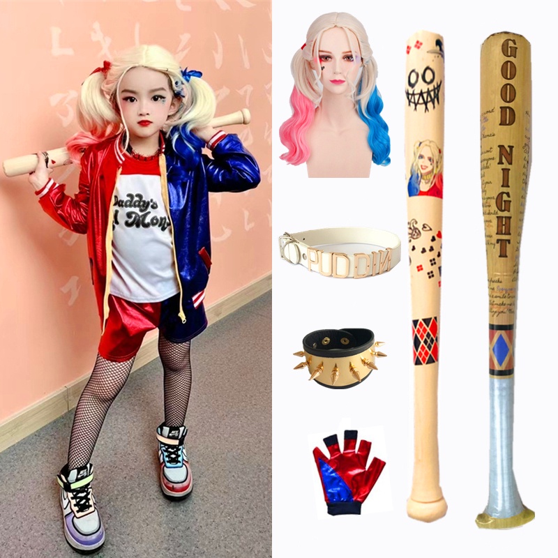 Halloween cosplay Harley Quinn Infant Girl Costume Party Birthday ...