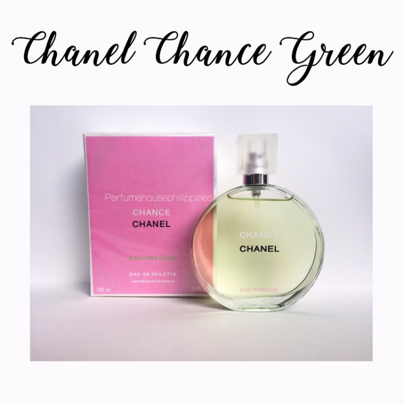 Chanel Chance Green 100ml | Shopee Philippines