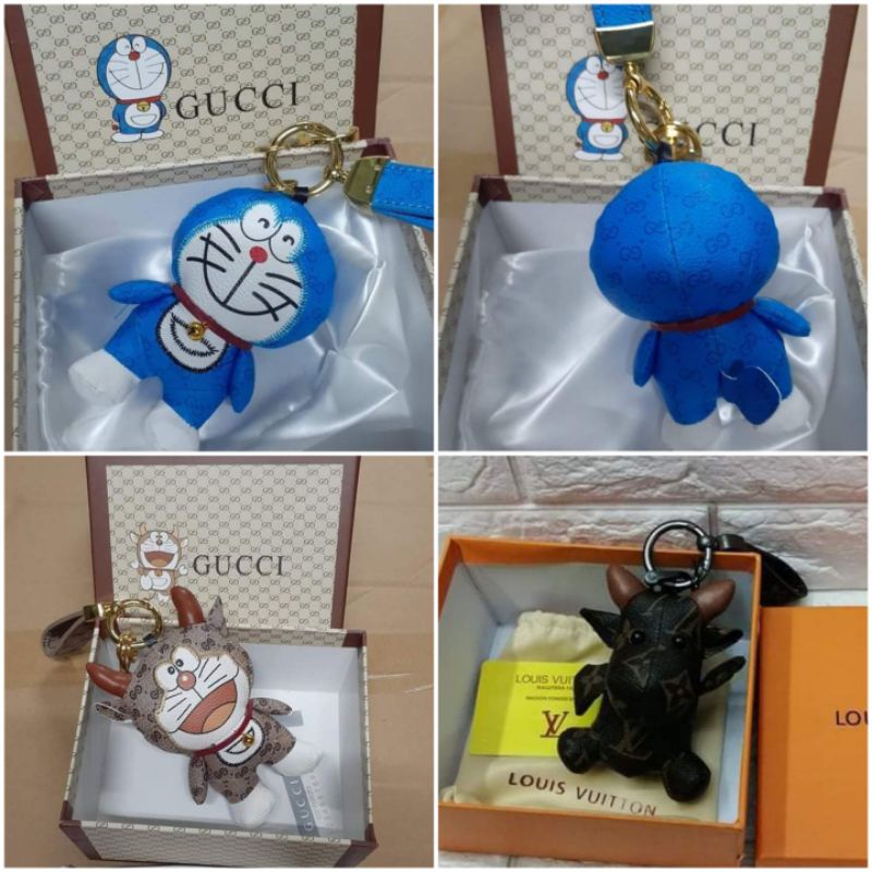 Forestående stimulere modstand COD Doraemon X Gucci Keychain with box | Shopee Philippines