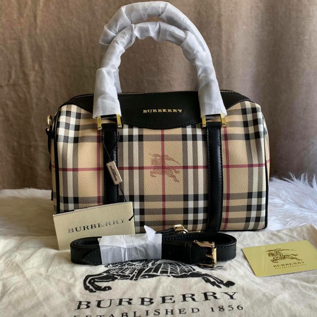 Burberry Boston Bag | Shopee Philippines
