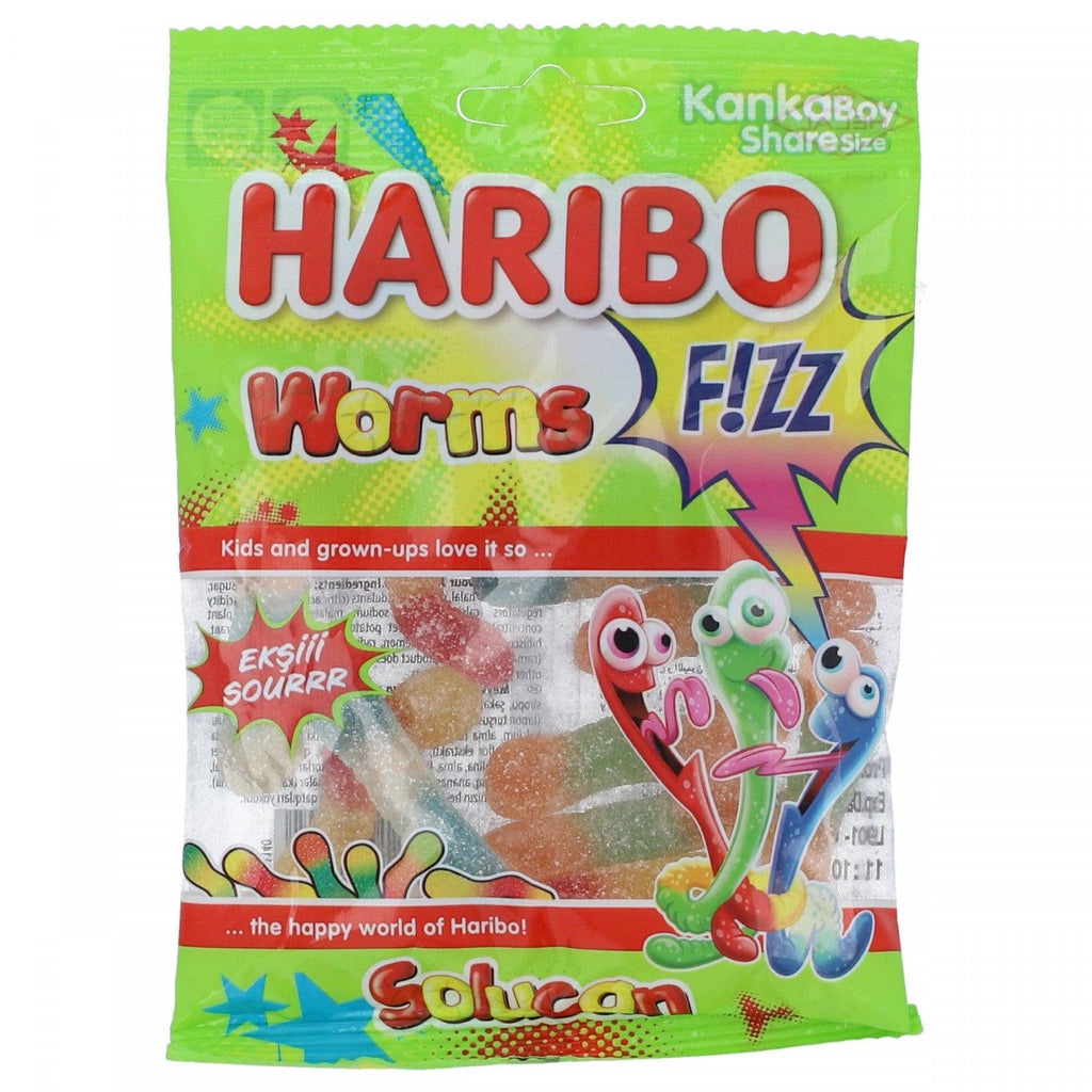 Haribo Fizz Worm 70g | Shopee Philippines